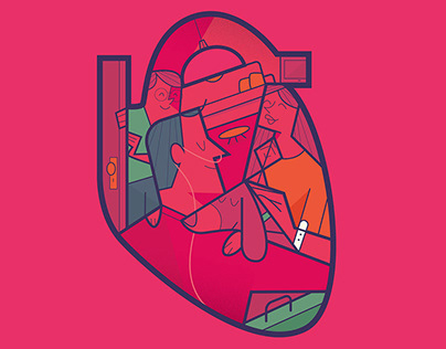 В Курске на улице Дубровинского произошло массовое ДТП с участием четырех автомобилей